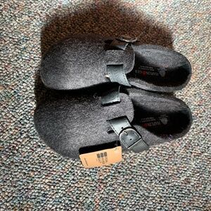 Haflinger GZB Clog Charcoal size 6